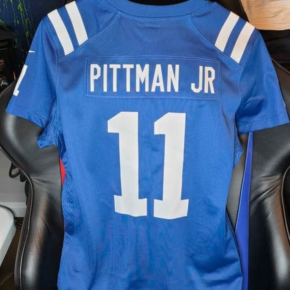 Michael Pittman Jr Indianapolis Colts Womens Medium Nike Football Jersey